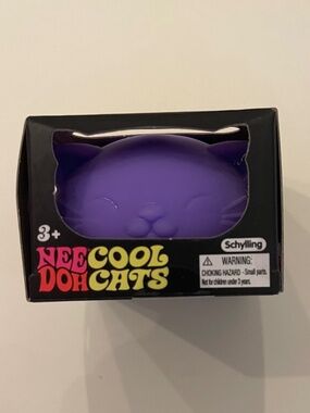 NeeDoh Cool Cats Squishy Toy  New in box